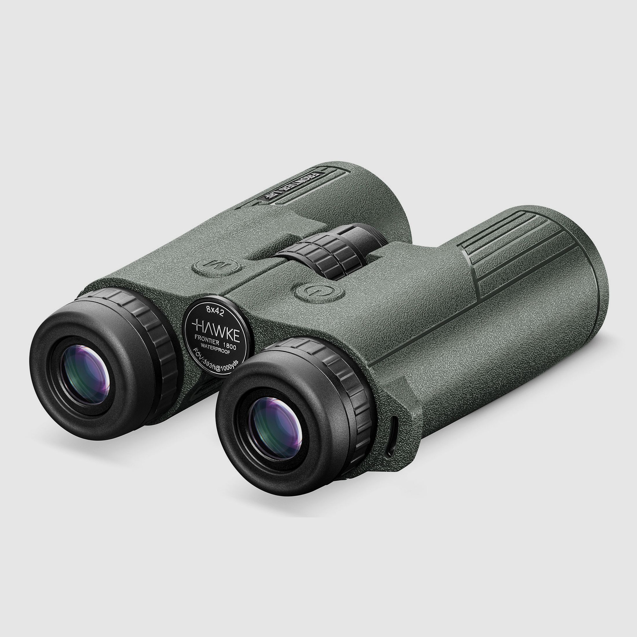 HAWKE 38615 Frontier LRF binoculars 10X42 green
