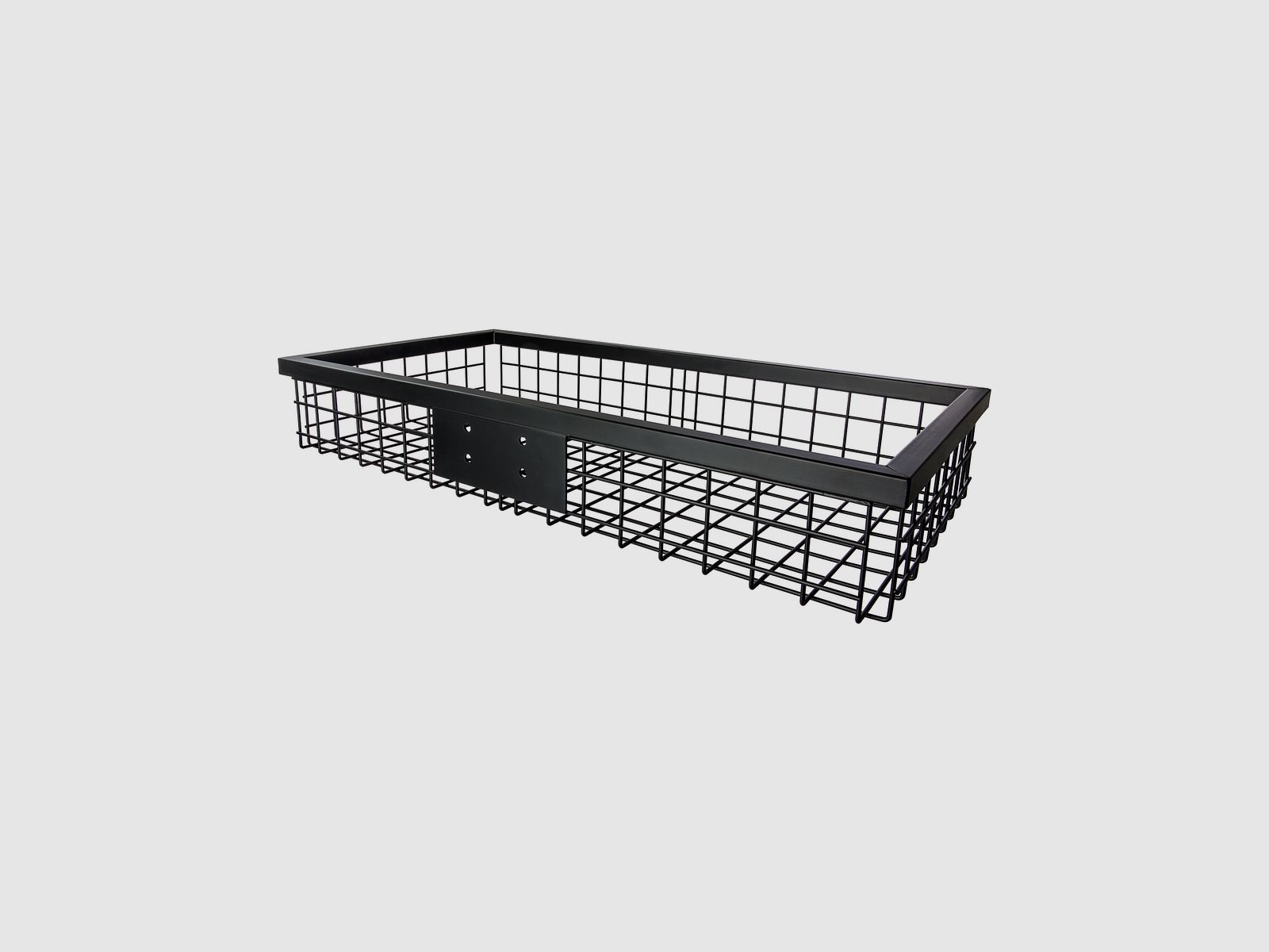 Heckträger 1020x530x165 mm beschichtet Schwarz Matt
