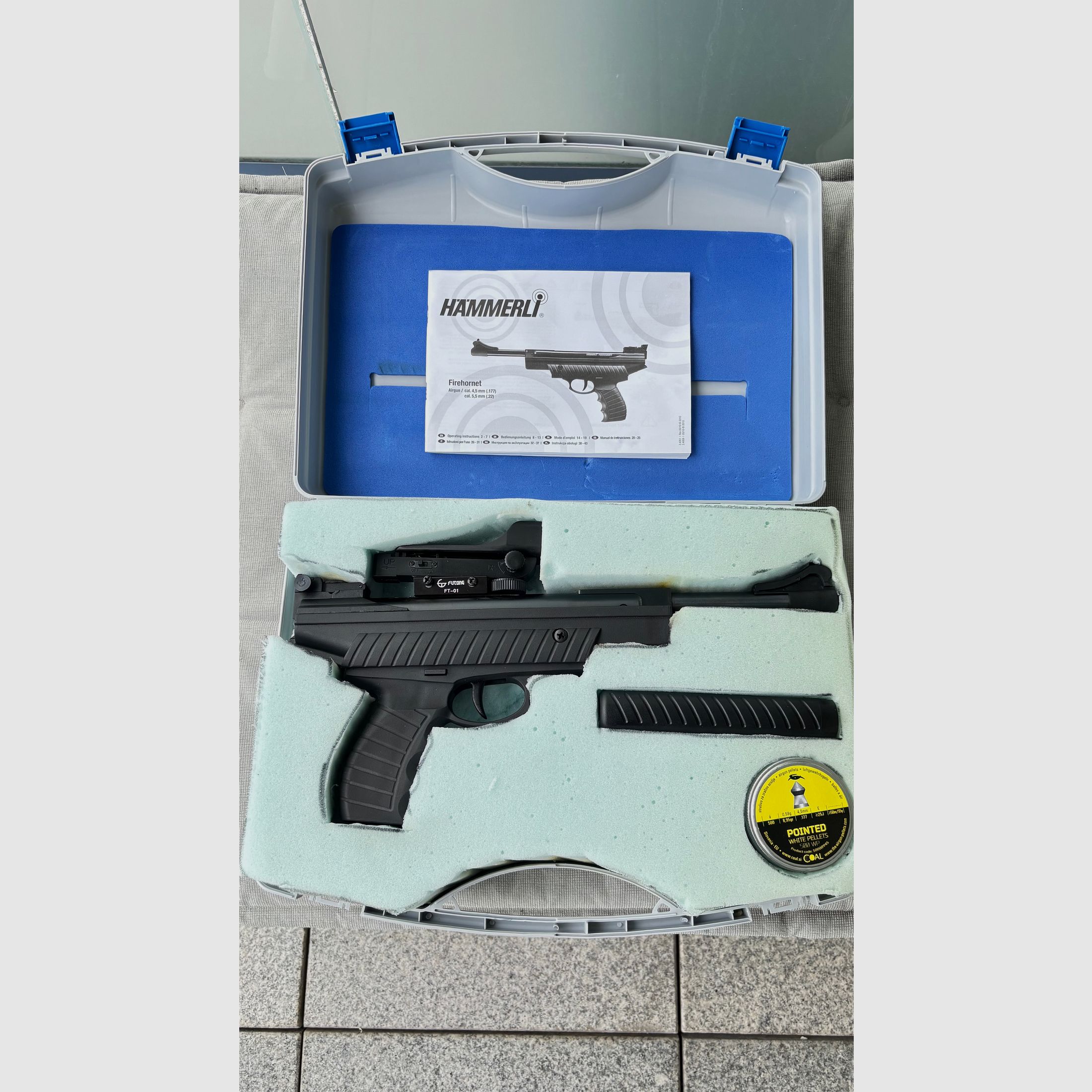 Hämmerli Firehornet pistola ad aria compressa like new