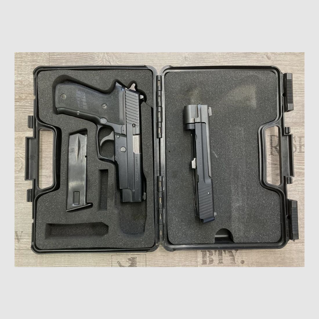 Sig Sauer P226 with .22lr conversion system