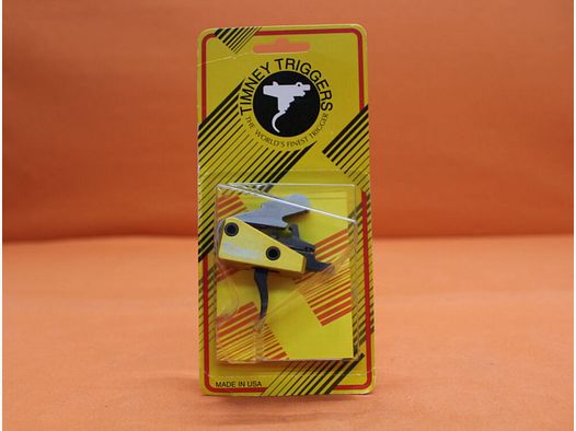 Timney AR-15 : Ensemble de détente à simple étape Timney 4lb solide petit axe .154" (668-S)/ env. 18,6N