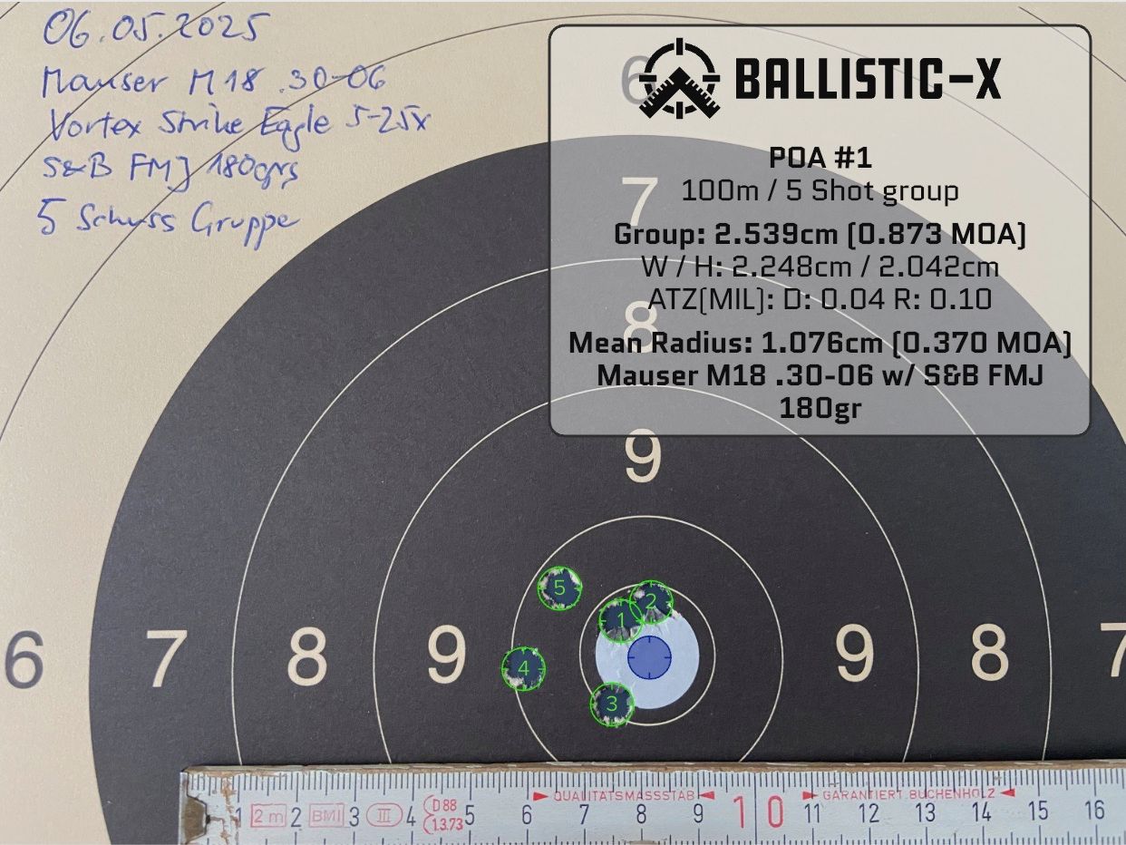 Mauser M18 Standard im Kaliber .30-06 mit Boyd’s AT-One Schichtholzschaft und ATEC Optima Schalldämpfer 