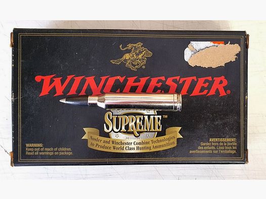 Munition Winchester 7mm Rem Mag Ballistic Silvertip 150grs