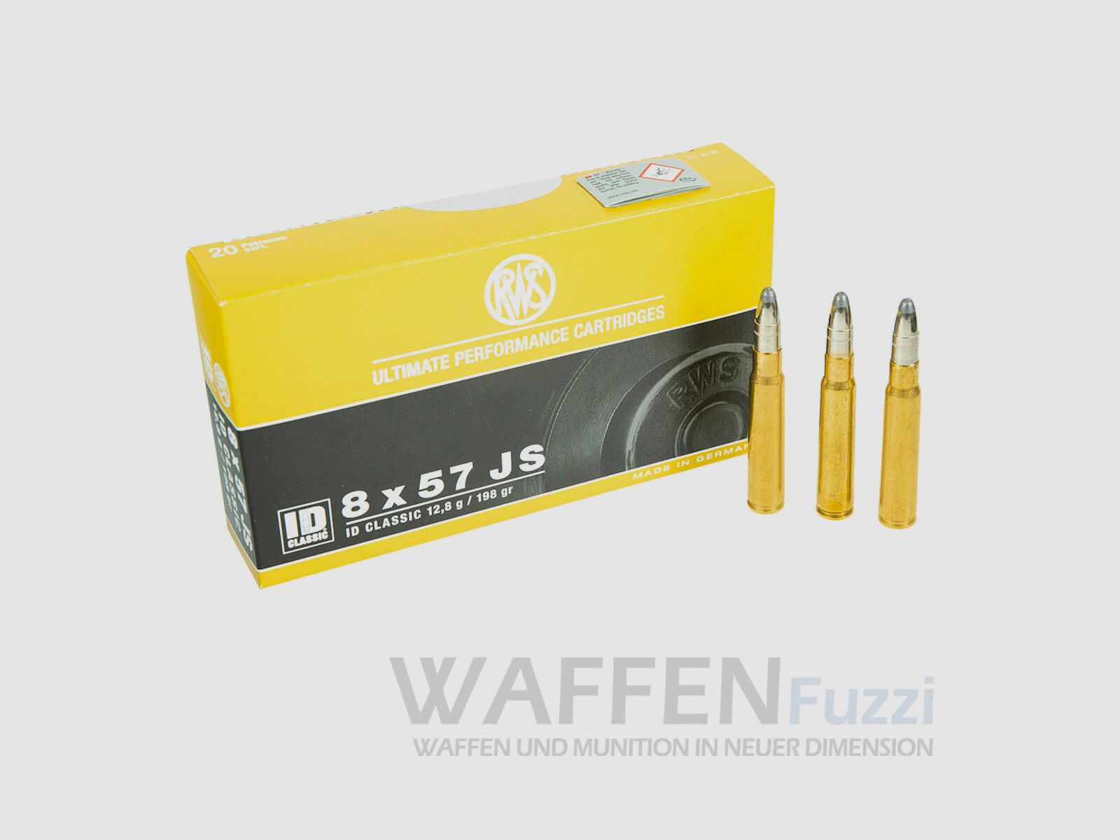 Munition RWS 8x57JS ID Classic 198grs