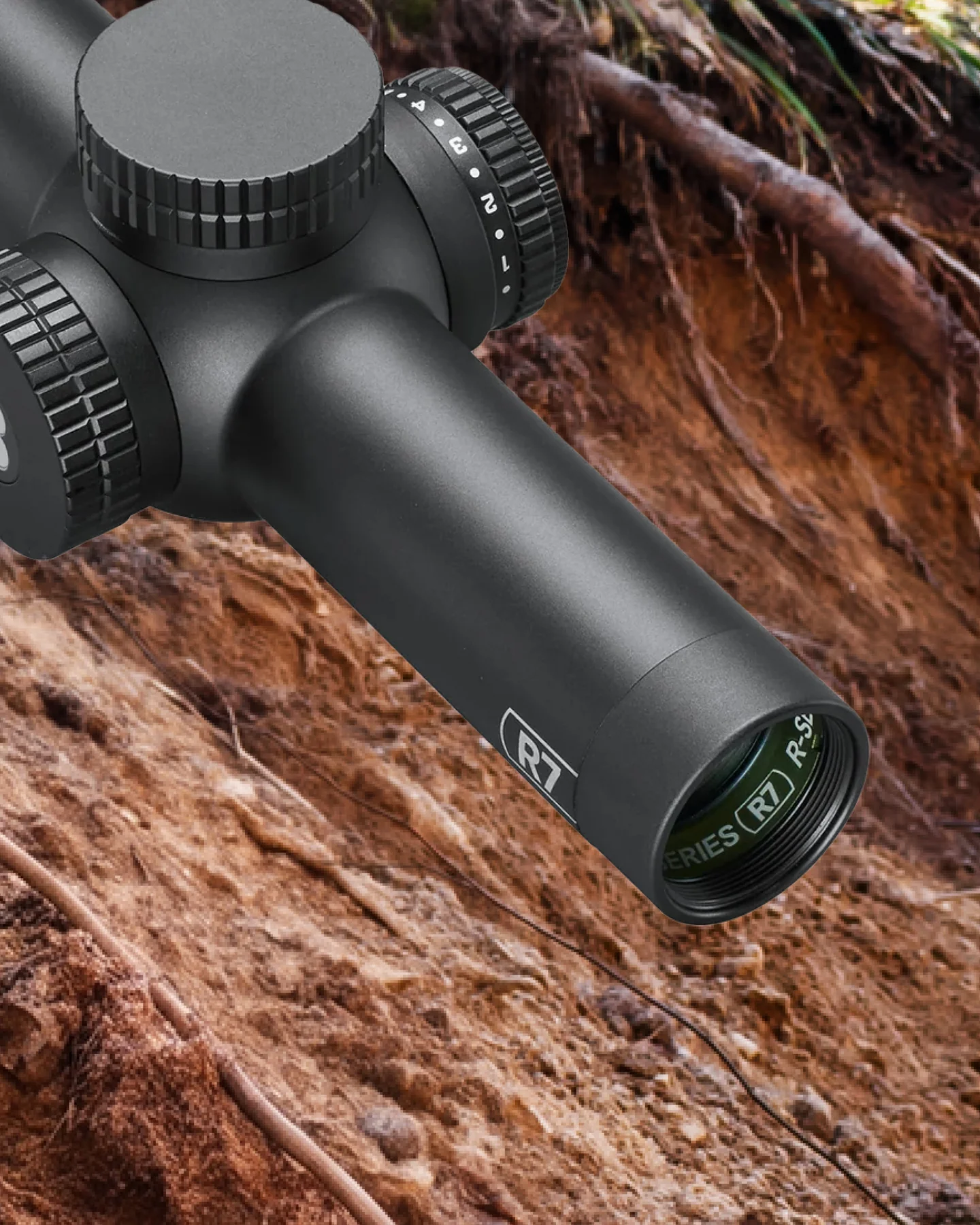 Bushnell R7 1-8x24 MRAD Lunette Allemande #4 Point Fibre Illuminé #BU-R7-1824M2, image 6 sur 6