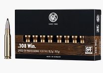 RWS 2401226 .308 Win. Speed Tip Professional 10.7g 165grs.