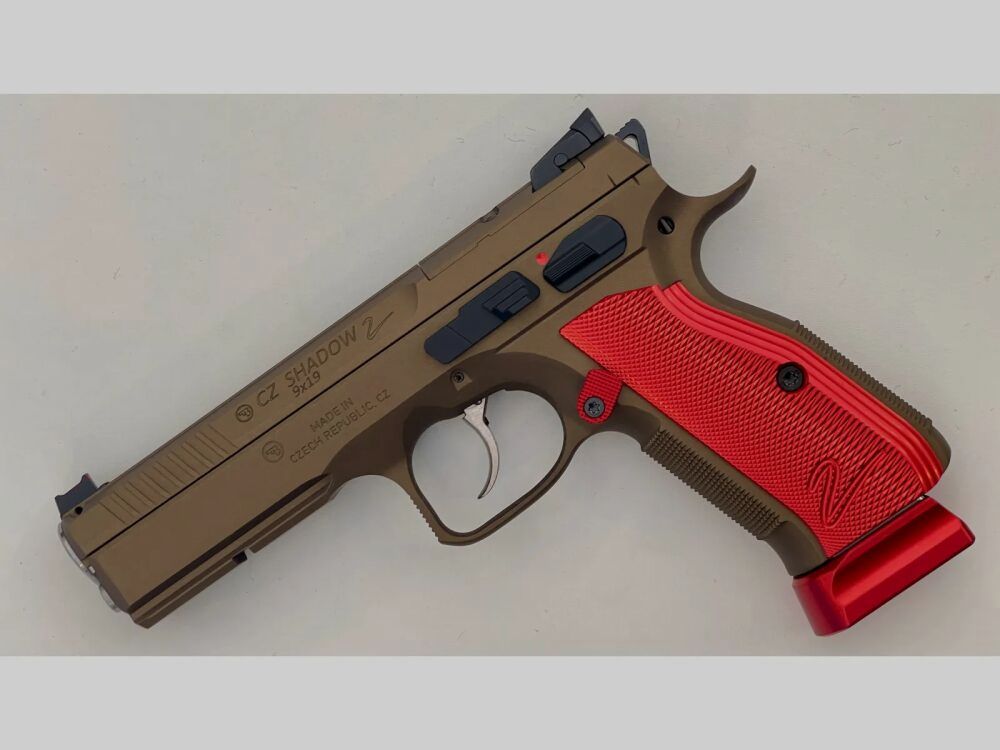 CZ Česká zbrojovka a.s. CZ SHADOW 2 Special "Jagdlounge BURNT BRONZE RED Edition" NEU 9mmLuger, Bild 1 von 9
