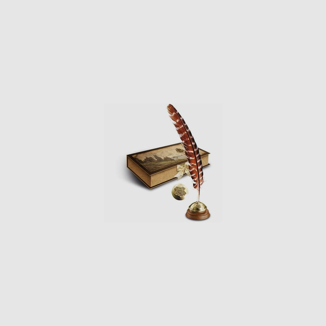 Hogwarts quill including collector's box
