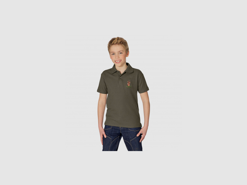 il Lago Basic Polo-Shirt per Bambini Rehbock (Bambini) | 10-12