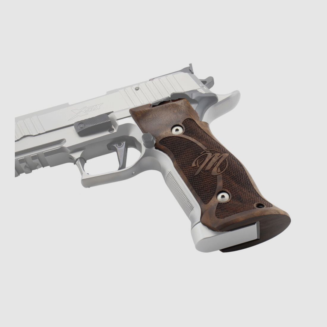 Sig Sauer Mastershop P226 X-Series PPC Griffschalen Nussbaum verlängert X-Six / X-Five / X-Short