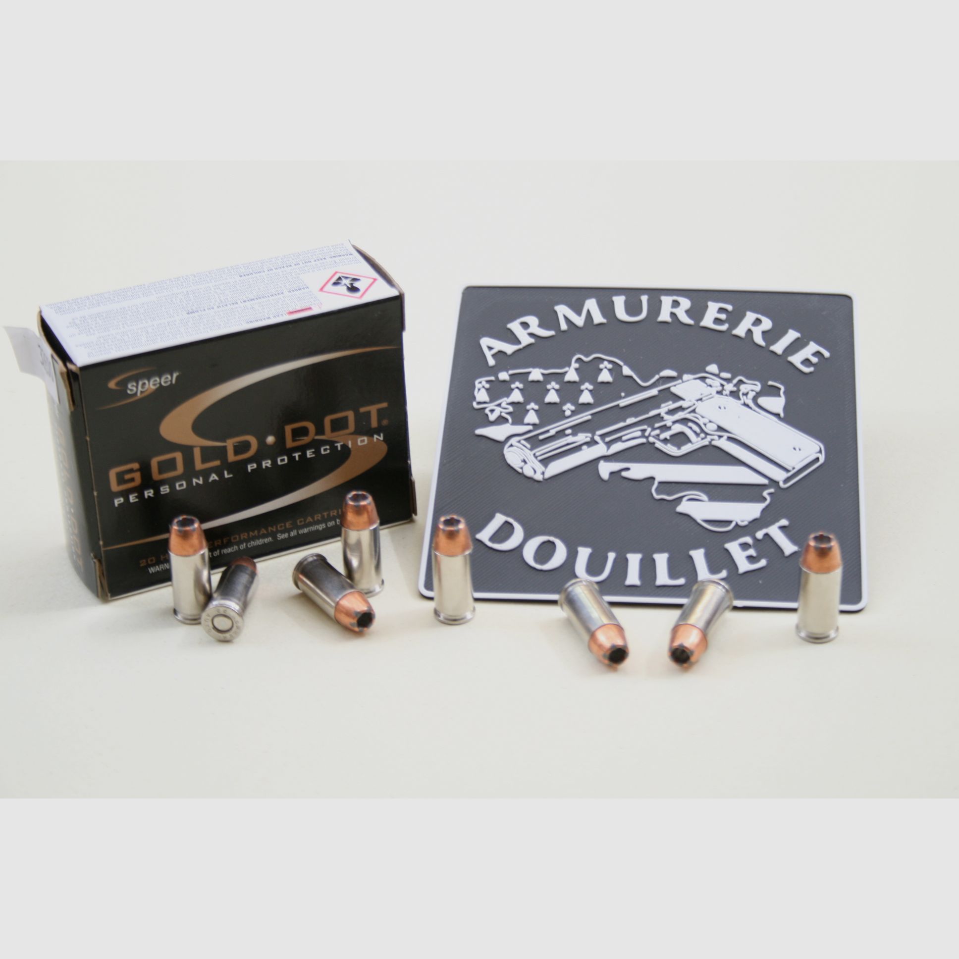 20 Patronen SPEER Gold Dot Hollow Point 60 gr – .32ACP / 7,65 Browning
