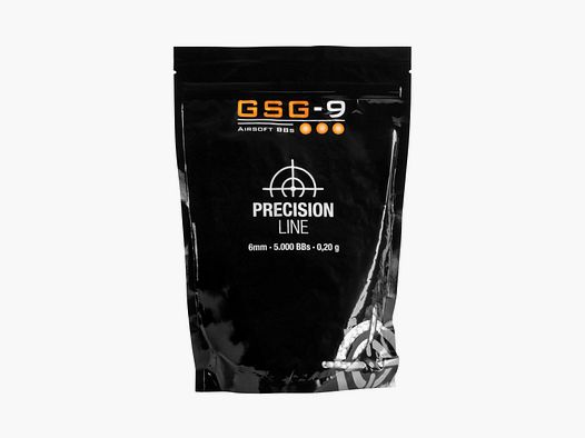 GSG-9 Precision Line 6mm BBs White 0.20 g 5,000 pieces