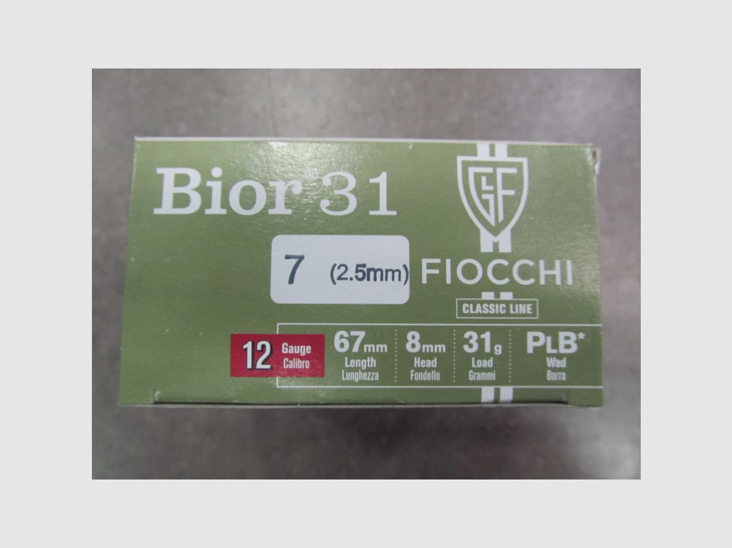 FIOCCHI CART BIOR C12 PB 7, Bild 2 von 2