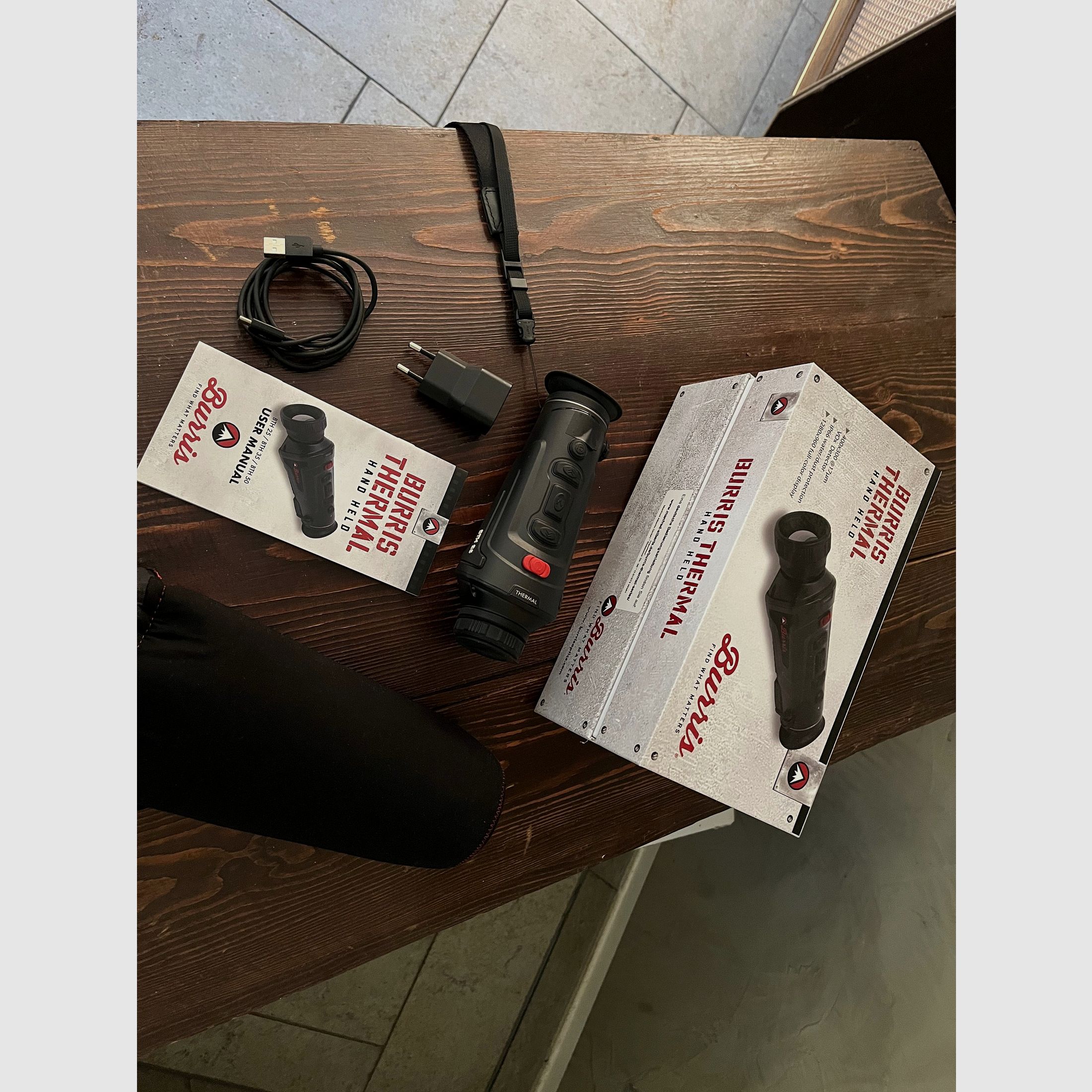 Burris BTH 25 warmtebeeldcamera – hoogwaardige instap met grote 400×300 sensor – identiek aan Jahnke, InfiRay, Seek Thermal en Guide