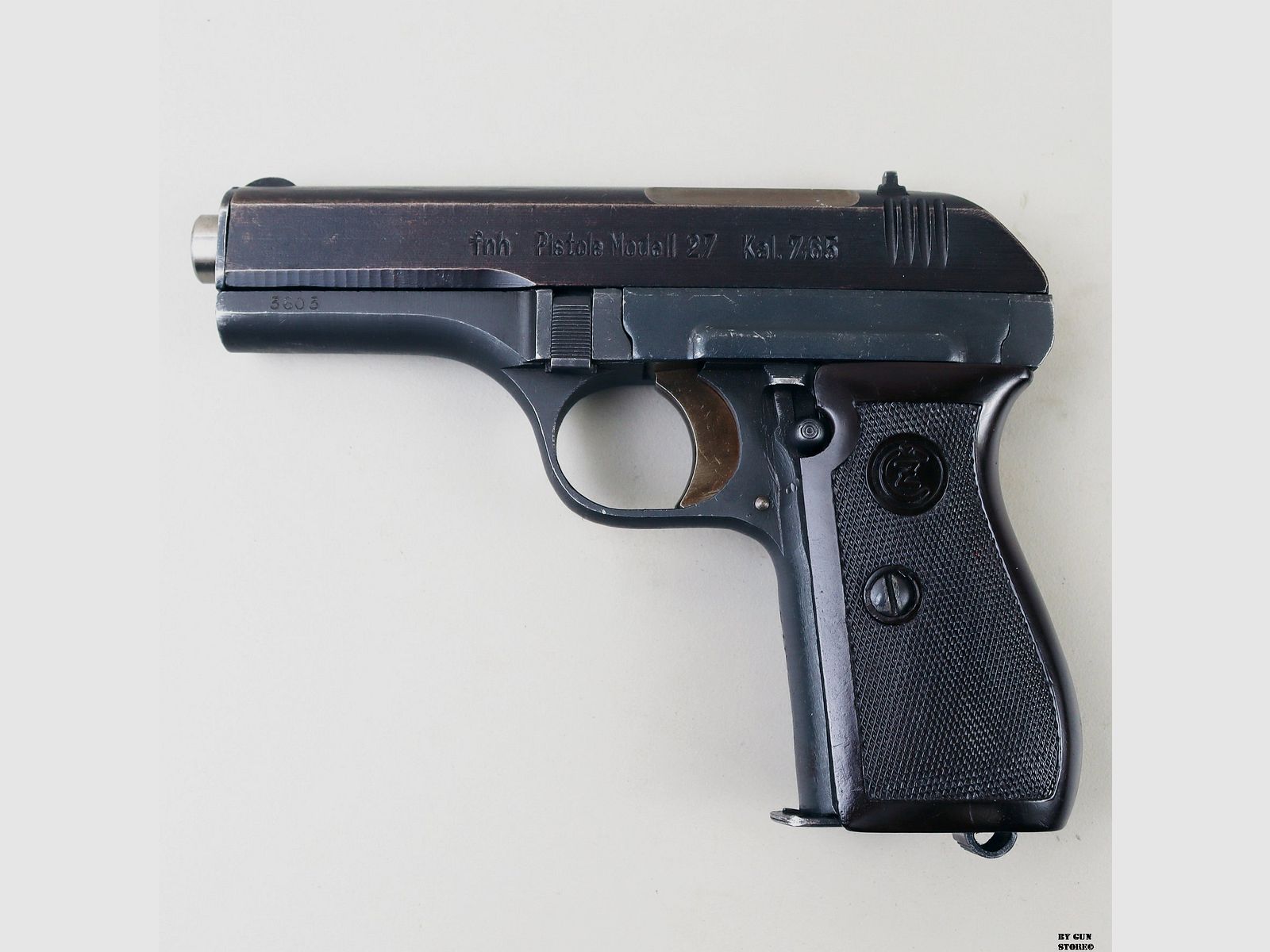 Pistola CZ mod. 27 Politi cal. 7,65 matr. 286351, immagine 1 di 11