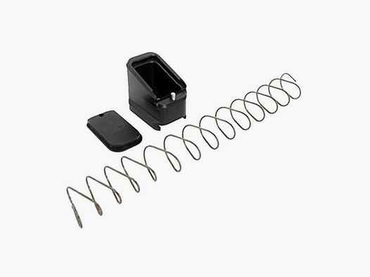 SHIELD ARMS + 5/4 MAG EXTENSTION CZ P10F SHIELD ARMS +5/4 MAGAZINE EXTENSION FOR CZP10F/P09 BLACK