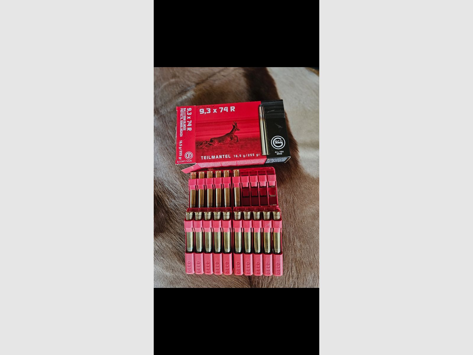 Dubbelbuksdrilling Mod. 37B - 9,3 x 74R, 9,3 x 74 R, 20/76 Mag.