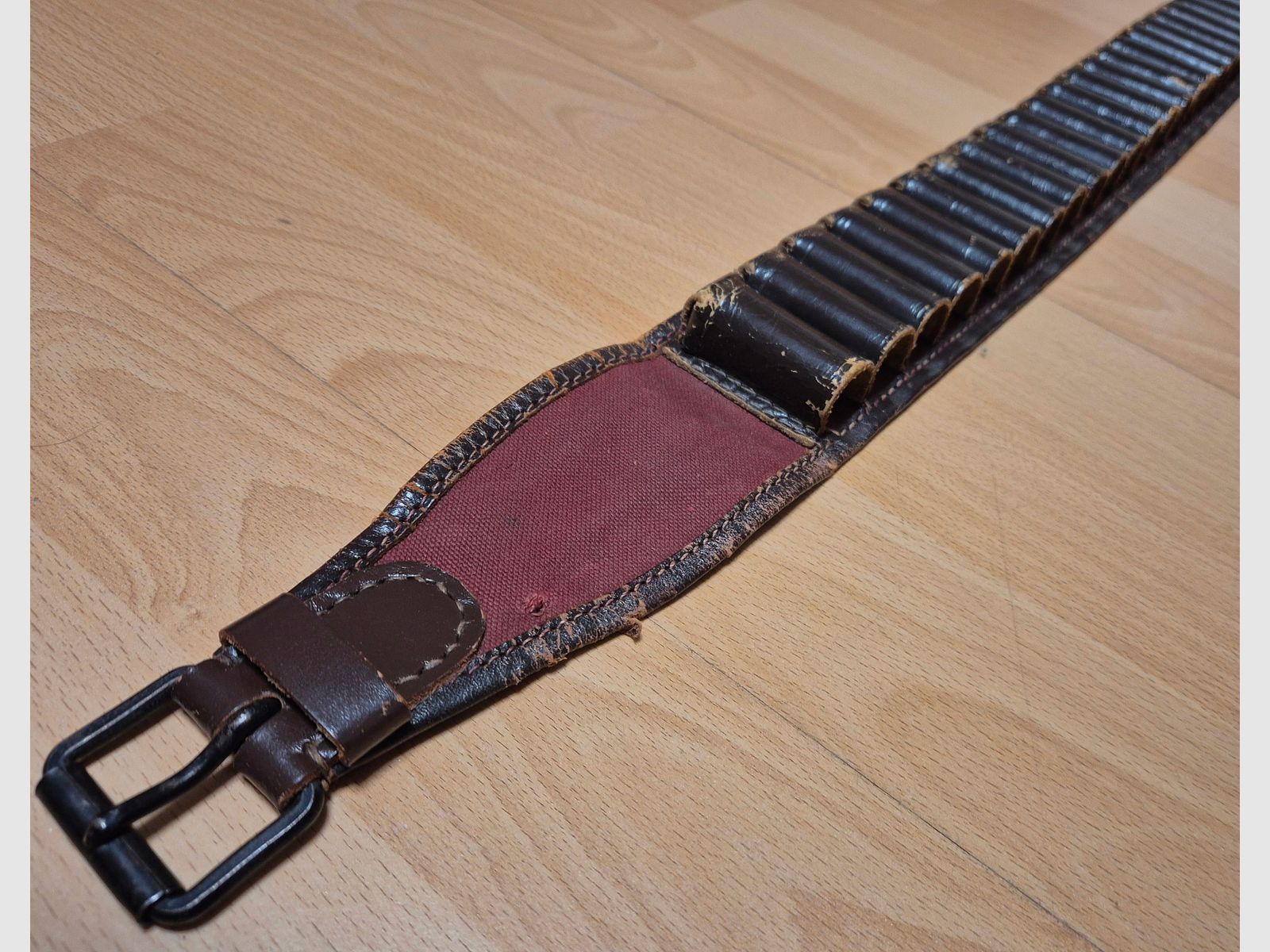 Old cartridge belt