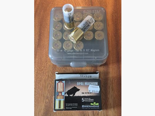 Brenneke Opal Magnum, 12/76, 43g / 666gr – 20 Patronen