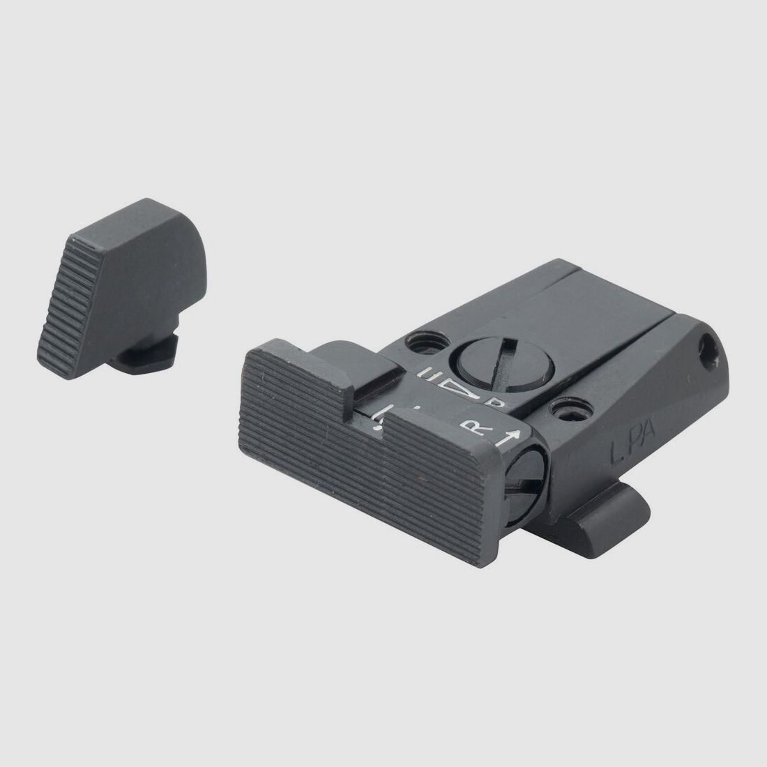 Set di mirini LPA SPR per Glock 1748 e Walther PDP Target