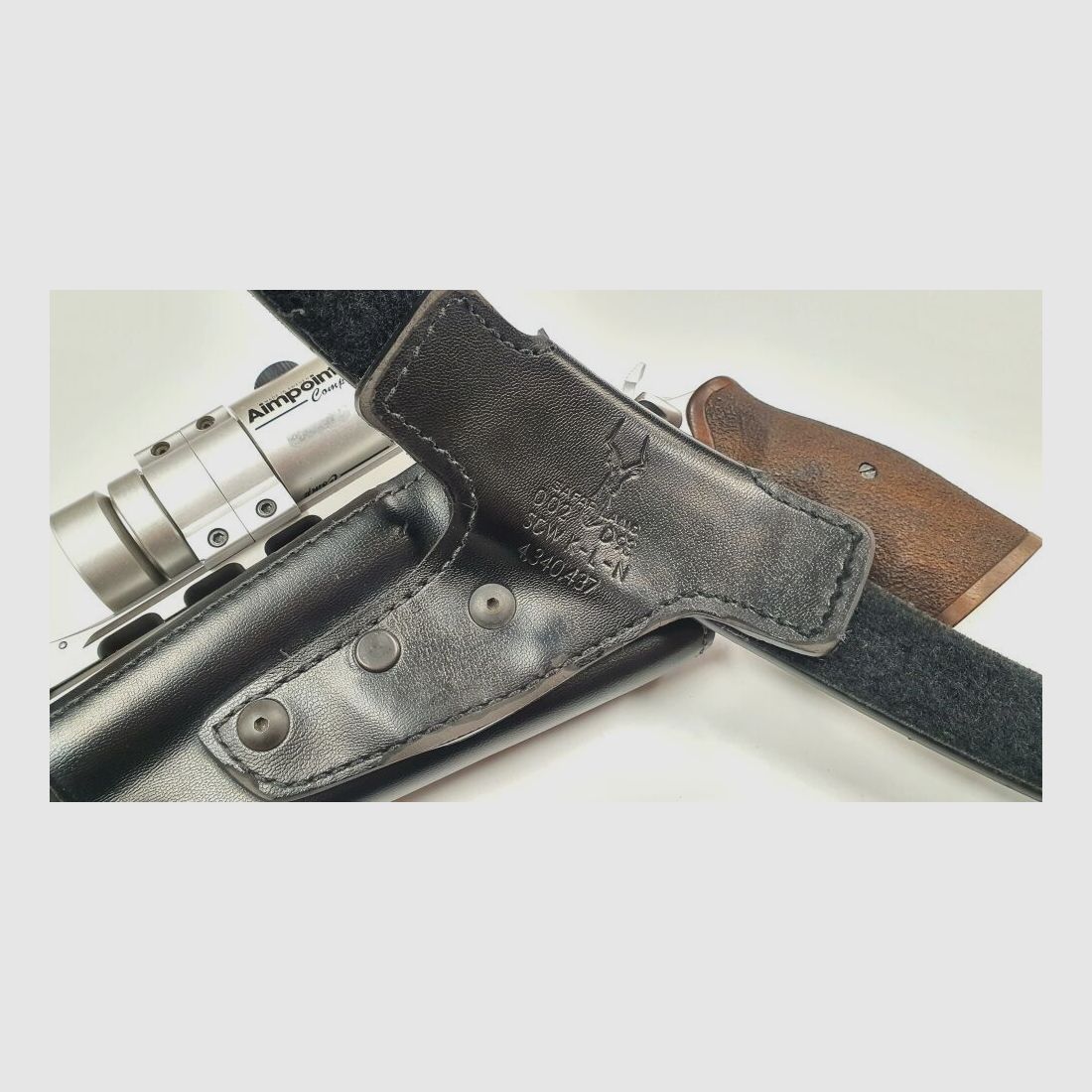 Smith & Wesson 686-3 Merkle Tuning, y compris Aim Point
