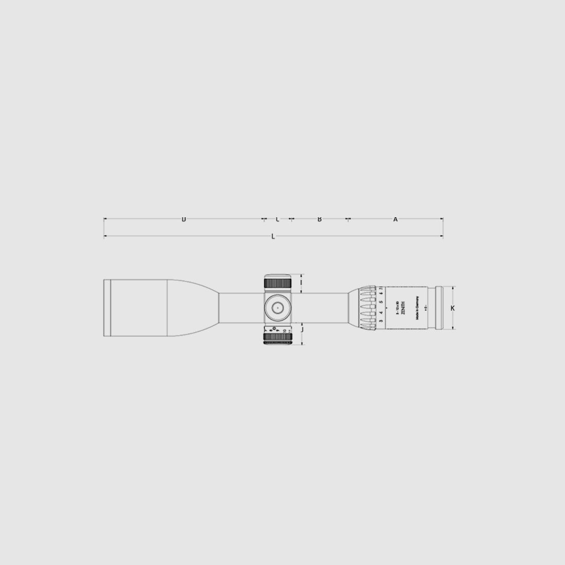 Schmidt & Bender 3-12x50 Zenith