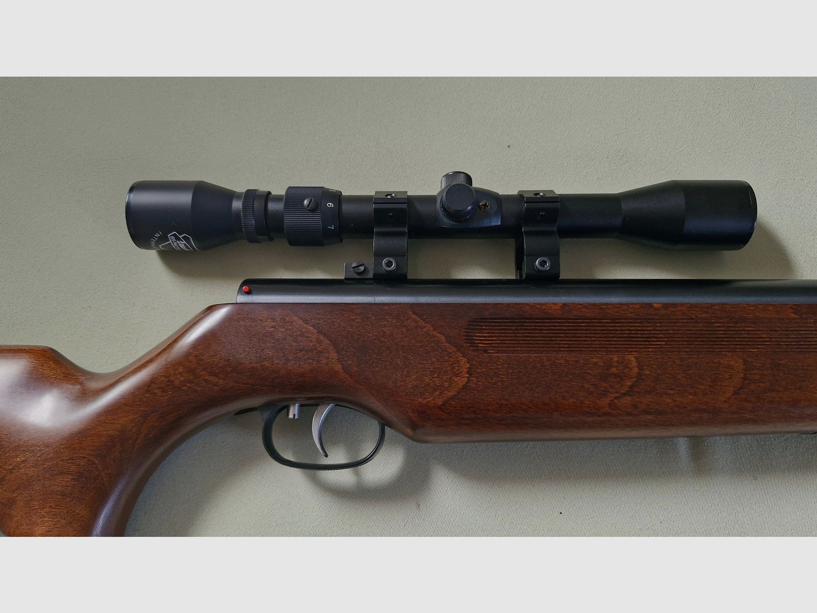Air rifle HW35 Weihrauch with scope like new