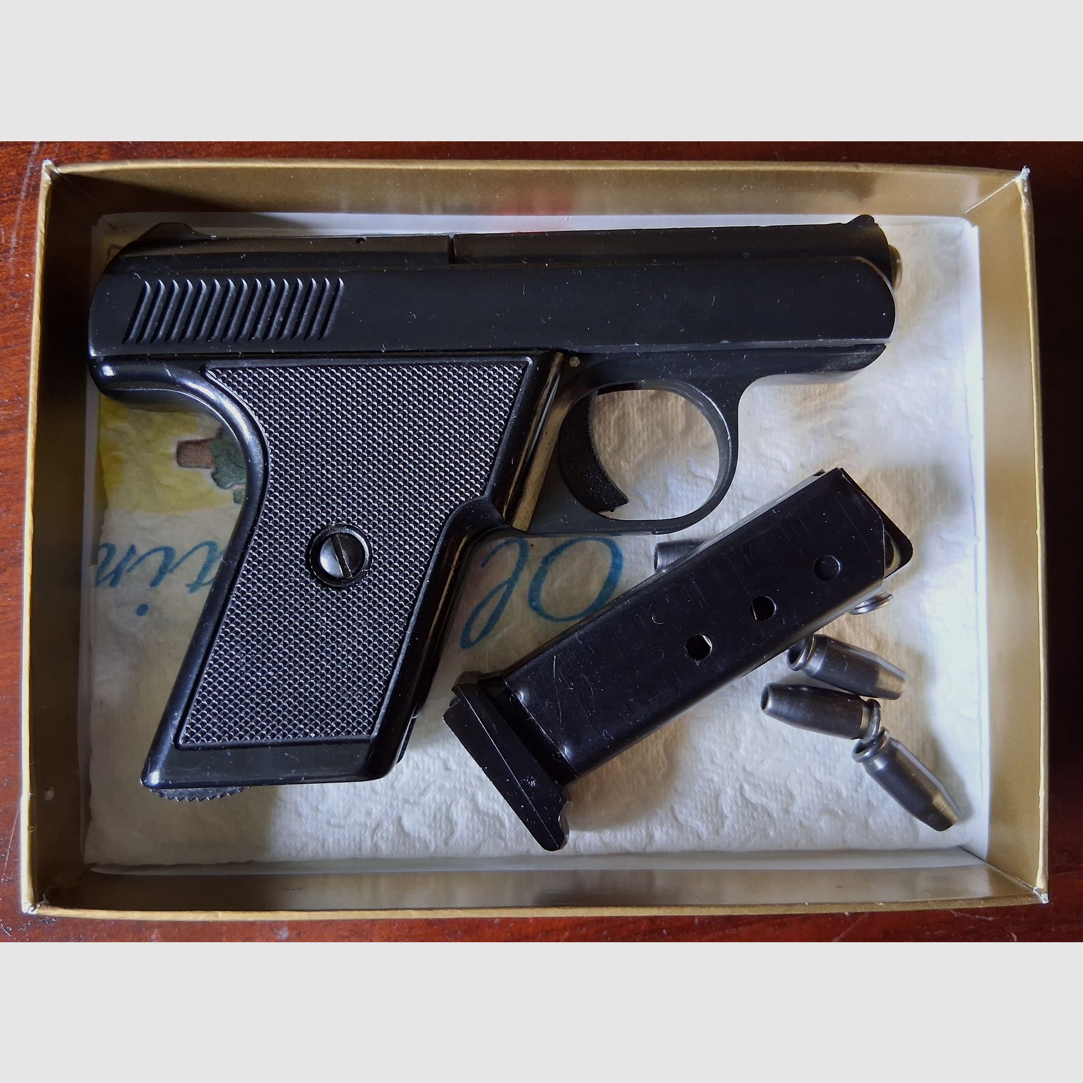 Mayer & Riehm KG  Perfecta Mod. 50 4mm M20 z F-Zeichen i PTB112 nieużywany, zdjęcie 2 z 5