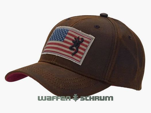 Chapeau Browning Cap Liberty Cire Marron Foncé