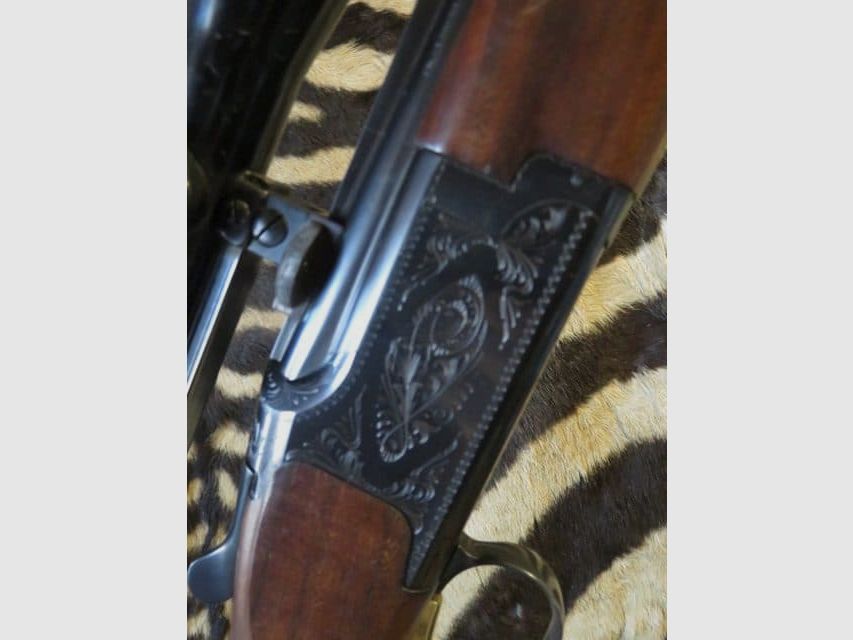 Express BROWNING B124 cal.9,3x74R canon 61 avec lunette ZEISS VZF 1.5-6×39 DDR et étui optique cuir, image 5 sur 13