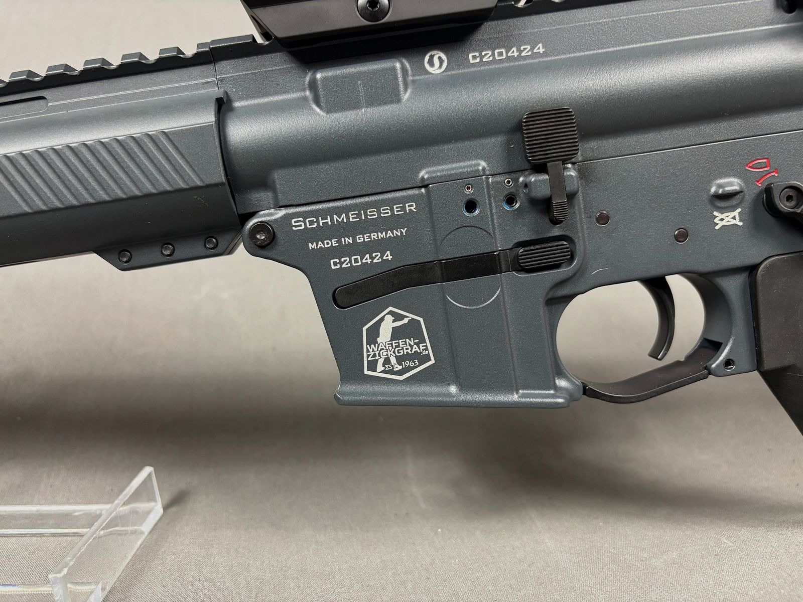 Schmeisser AR15-9 Battleship Grey in 9mm Luger