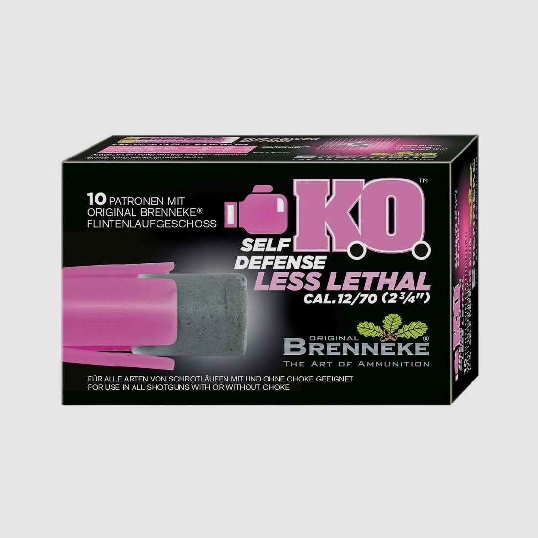 Brenneke 12/70 KO Self Defense 9.1g/140grs.