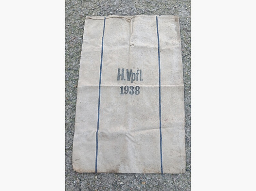 H.Vpfl 1938 Kartoffelsack Hauptverpflegungssack WW2 WWII