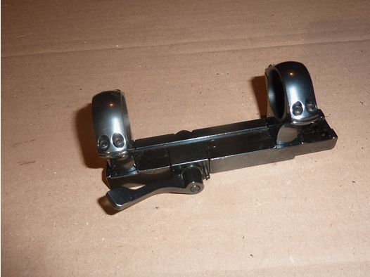 ZF-Montage, Ringe 1"/25,4mm Durchmesser mit Kunststoff-Einlagen wie SAKO Optilock, 16mm Prismen Rail