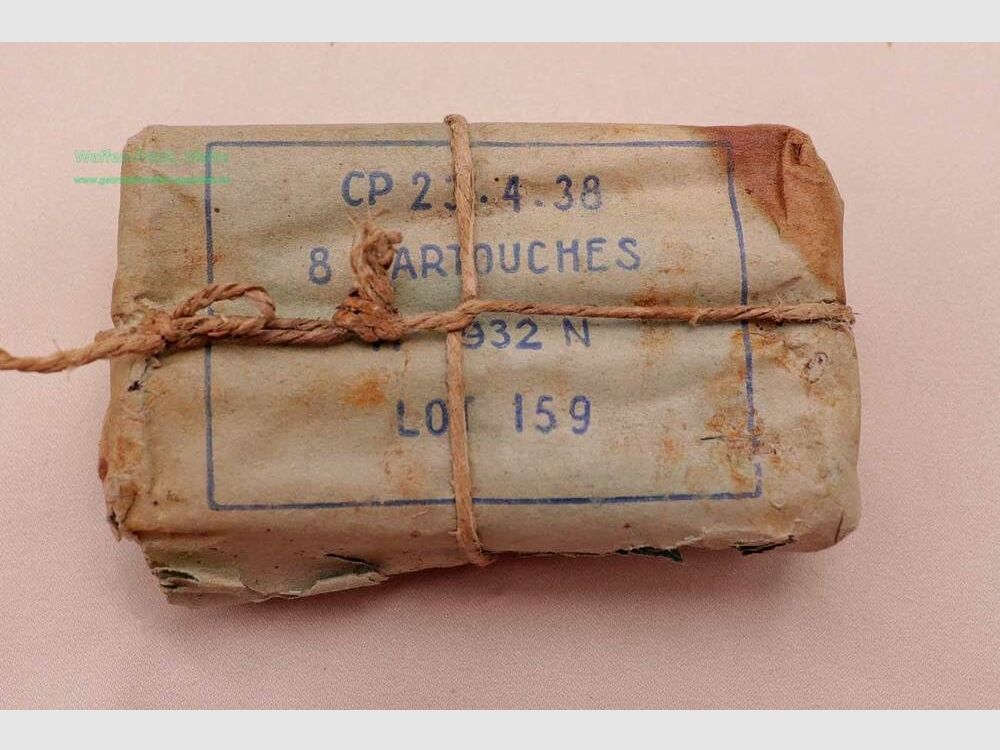 Français, diverses cartouches de fusil 8mm Lebel, image 1 sur 2