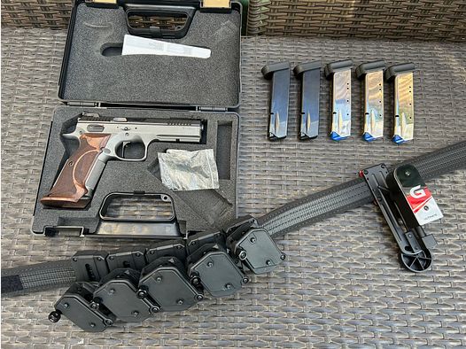 CZ Shadow 2 SA | 5 Magazine | Tuning | Ghost Gürtel | IPSC  Komplettpaket 