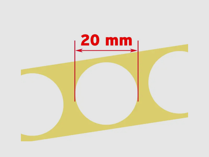 Plaster strzelecki 20 mm na rolce