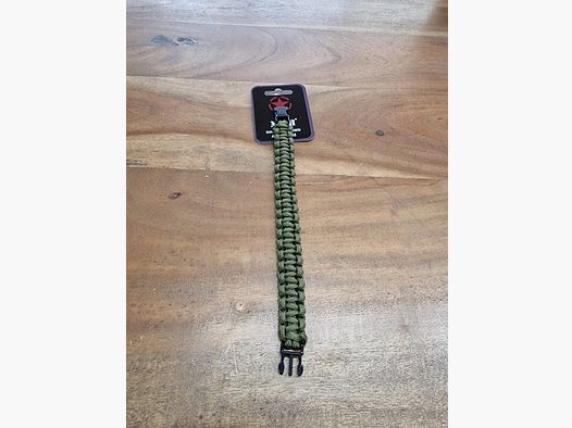 MFH – Armband “Paracord” / Grösse S / Olive