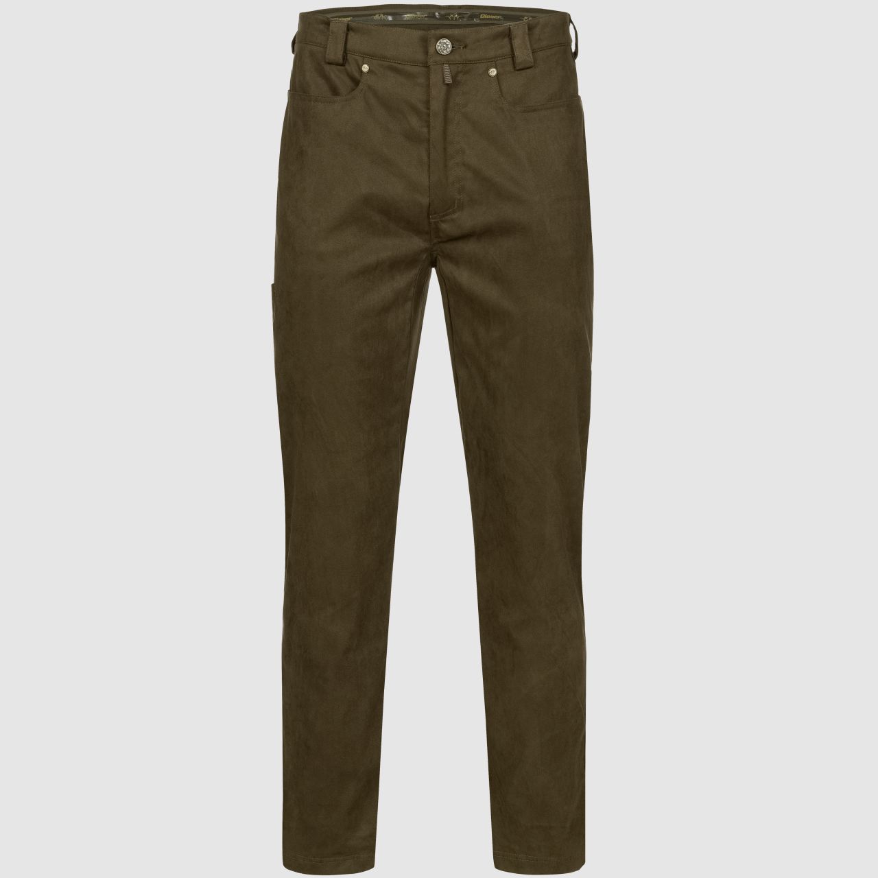 Blaser Herren Suede Hose Maddox dunkelbraun