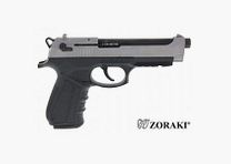ZORAKI gaspistool (SRS) 918 'BERETTA'-stijl kal. 9mm P.A. titan