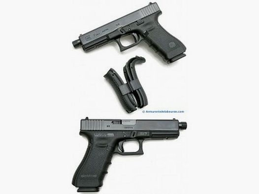 Pistole Glock 17 Gen4 9×19 mit Gewinde