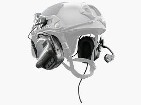 EARMOR Earmor Aktivgehörschutz M32 für FAST Helme NRR22 schwarz