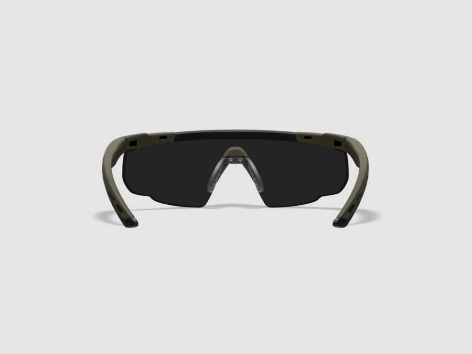 Wiley X Shooting Glasses Saber Advanced gray/clear/orange | Frame: army green, image 5 of 20