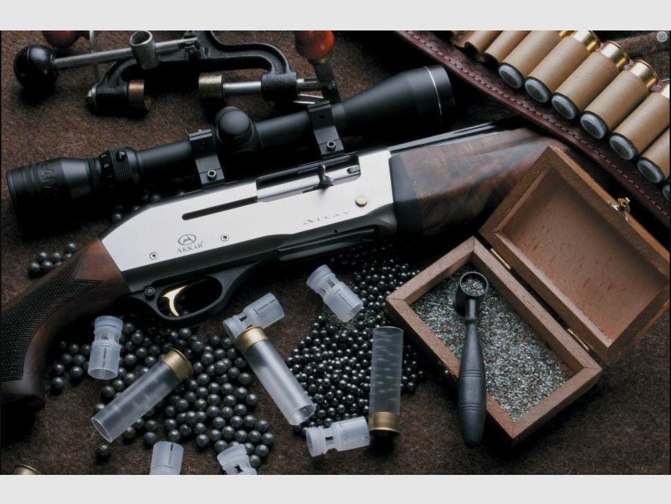 AKKAR Semi-Automatic Shotgun "Altay Camo" – Caliber 12/76 | 30 inch / 76 cm Barrel