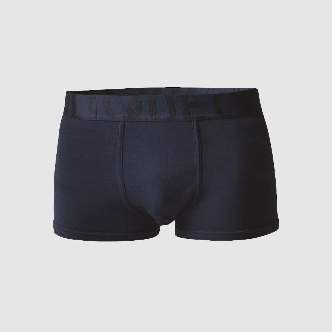 Bambus Boxershorts Kurzes Bein Navy - S