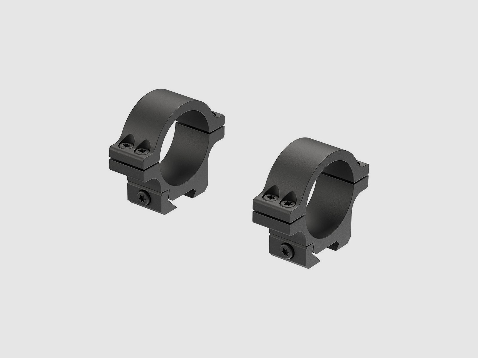 Set di anelli LEUPOLD Open Range Cross-Slot rail 11mm. 30mm. [Fissi] – Medi, immagine 2 di 2
