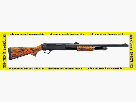 Fusil a pompe Winchester SXP TRACKER BLAZE RIFLED 12/76 canon rayé 61cm