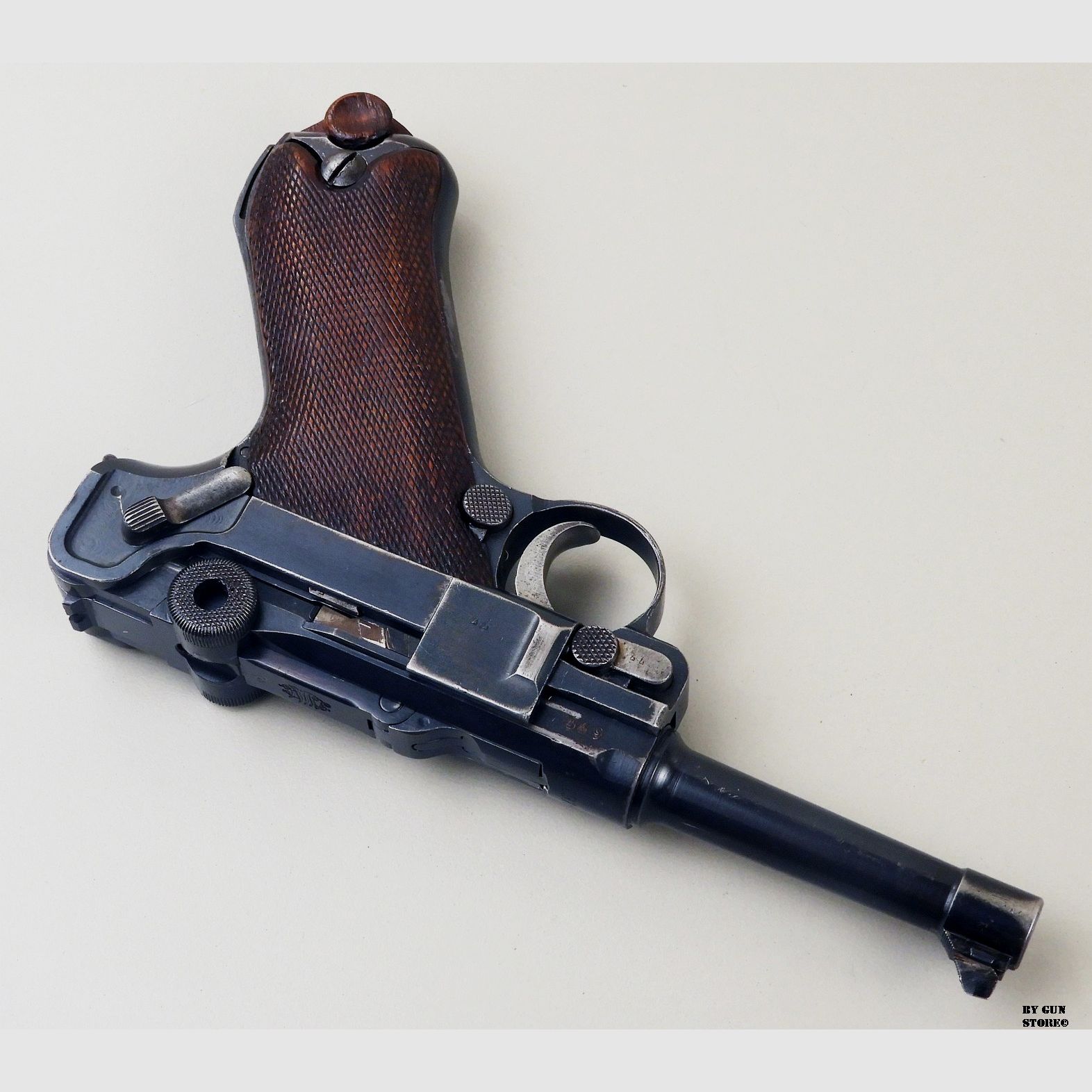 Pistole DWM mod. Luger P08 Kal. 9×19 Matr. 677A, Bild 5 von 17