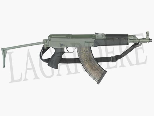 CZECH SMALL ARMS VZ 58 SPORTER BÜCHSE OLIVGRÜN KLAPP-SCHAFT (SEMI-AUTOMATISCHES STURMGEWEHR)