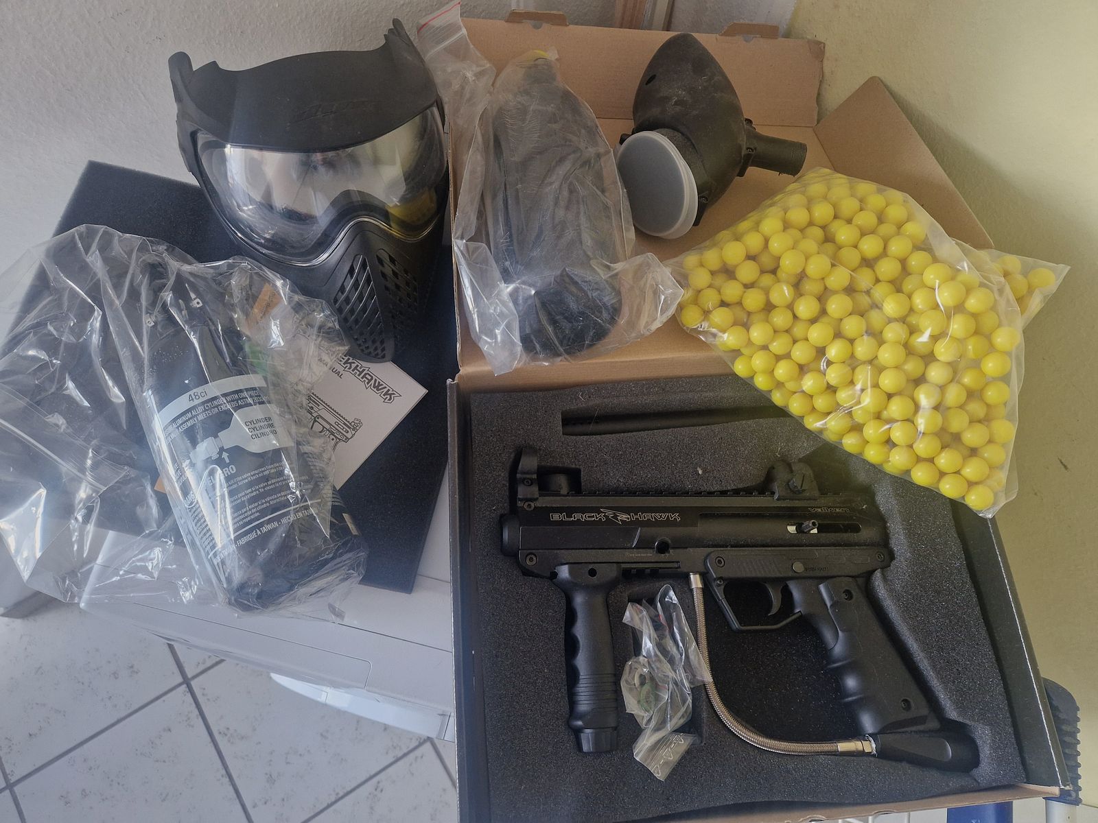 Valken Blackhawk Paintball Marker Manual